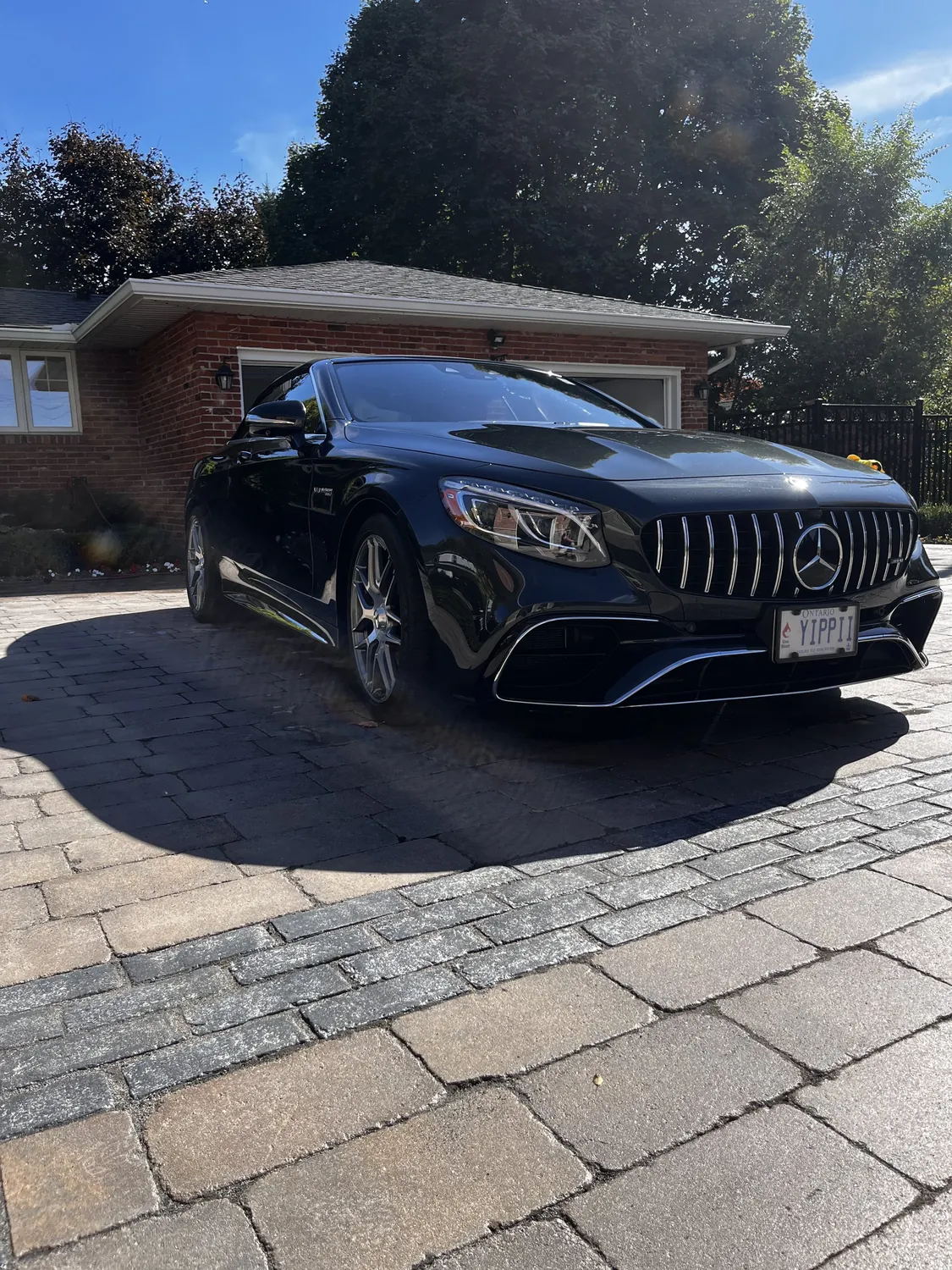 Mercedes S63 AMG detailed by Precision Detailing in Vanessa, Ontario