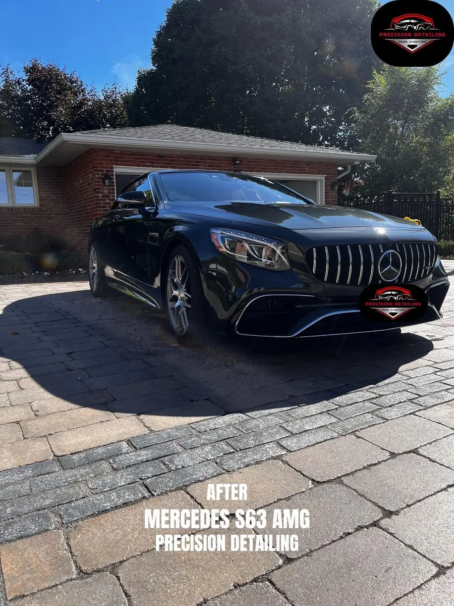 Mercedes S63 AMG detailed by Precision Detailing