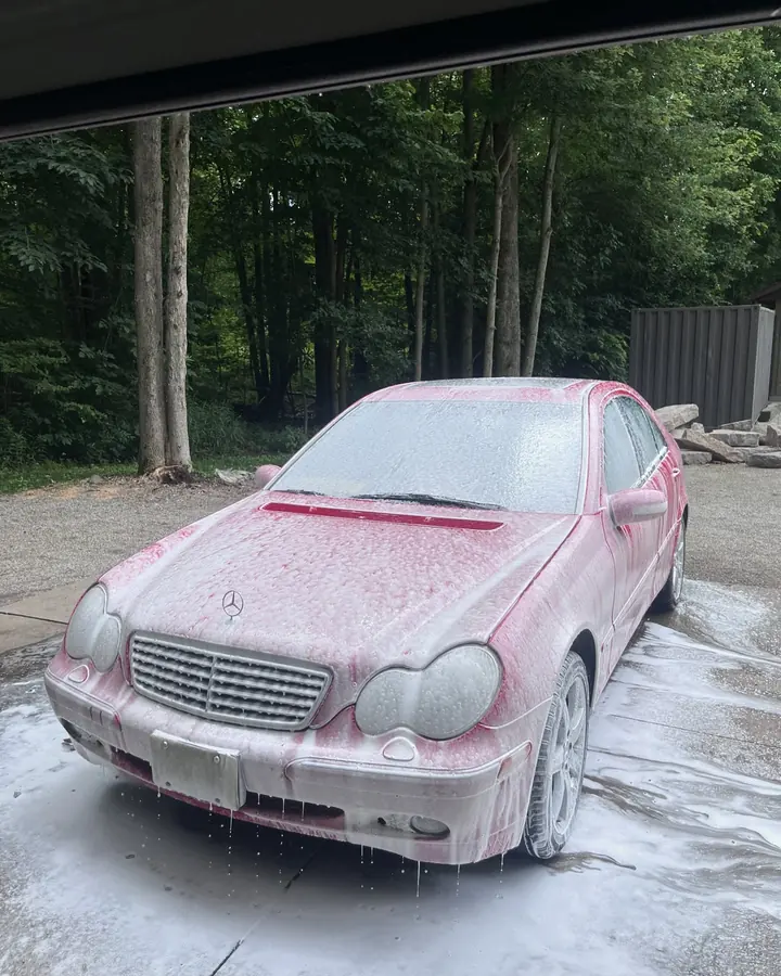 Mercedes C-Class, mid wash